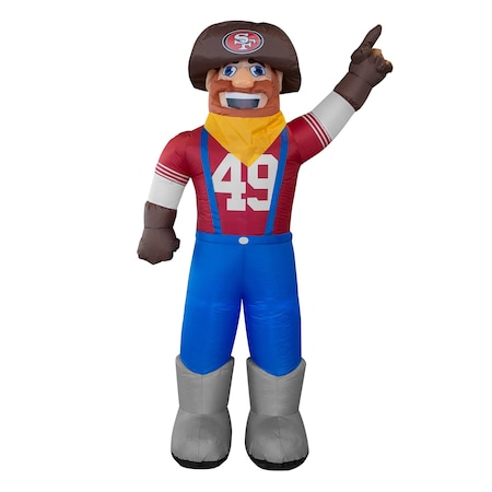 Logo Brands San Francisco 49ers Inflatable Mascot 627-100-M